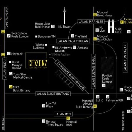 Ceylonz Suites Kuala Lumpur, Roam エクステリア 写真